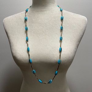 J.Crew Necklace Goldtone Single Strand Necklace Te